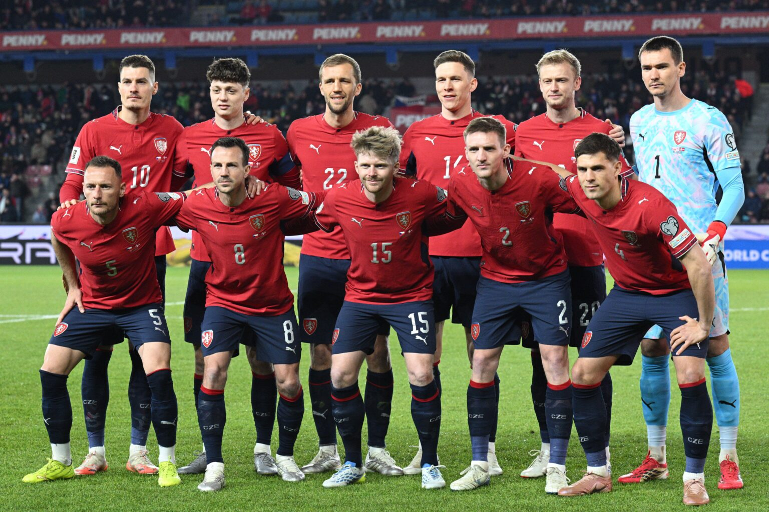 Vikosi vya Kombe la Dunia 2026: CZECH