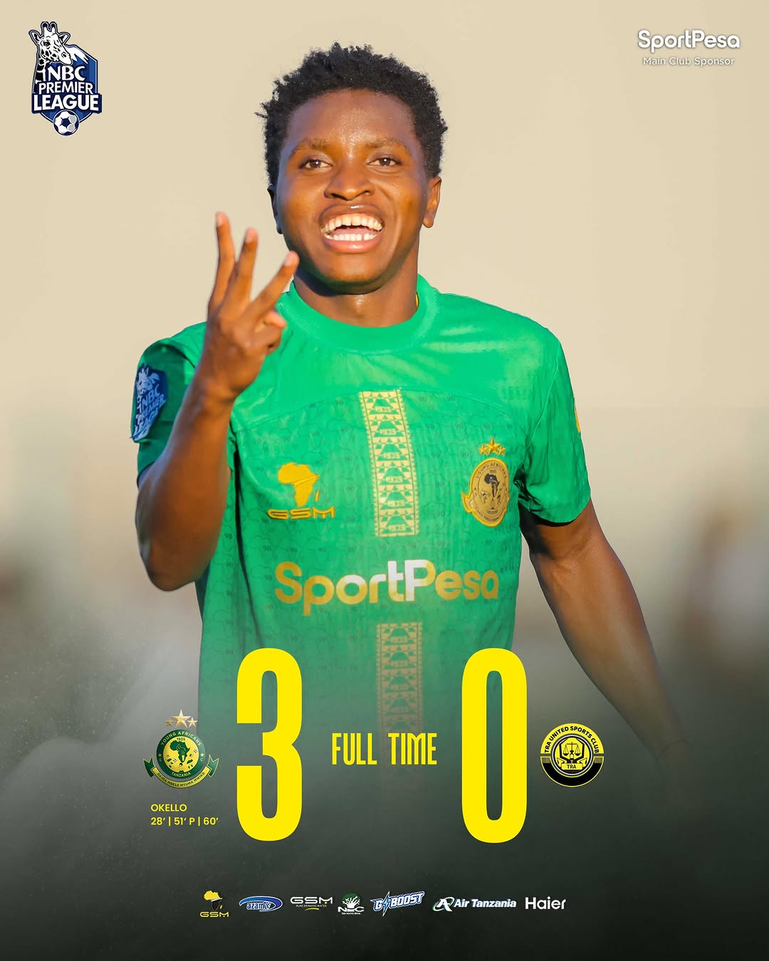 Yanga yaifumua TRA, Okello ana balaa zito