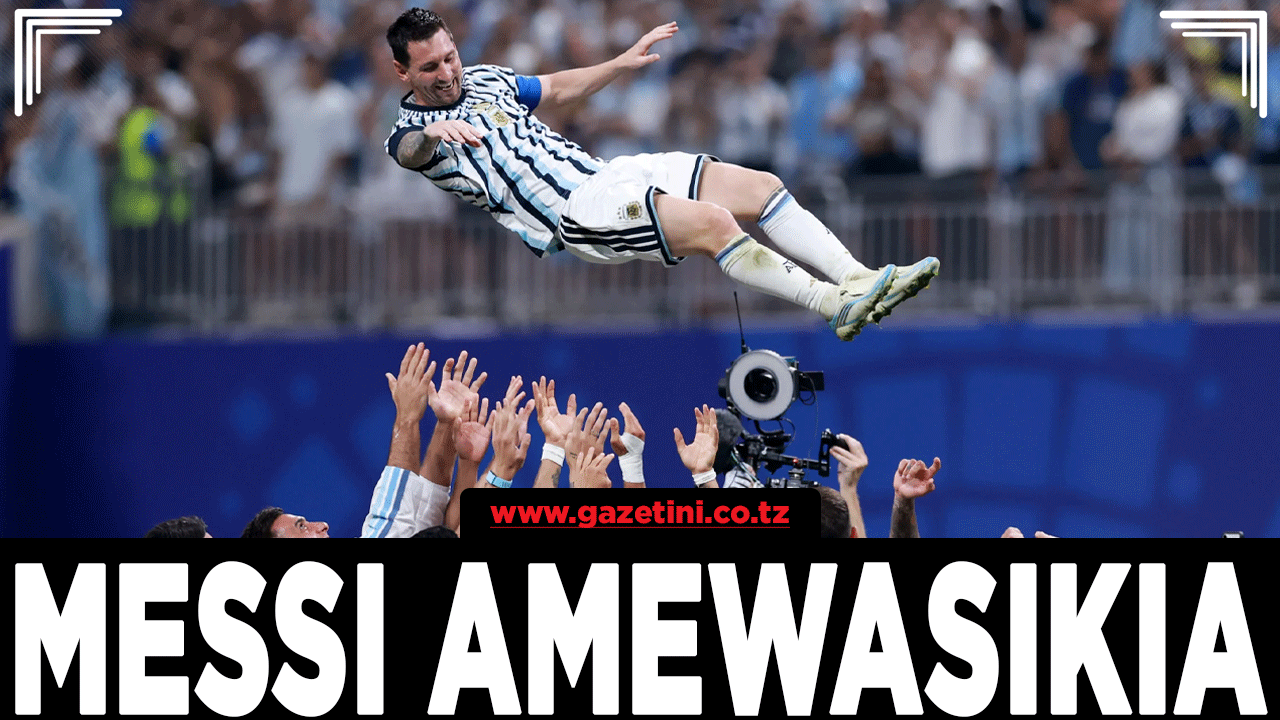 Messi anacheka kwa dharau, atuma ujumbe
