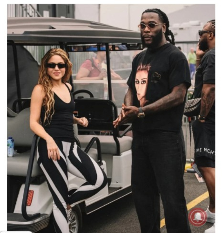 Burna Boy, Shakira kinawaka tena