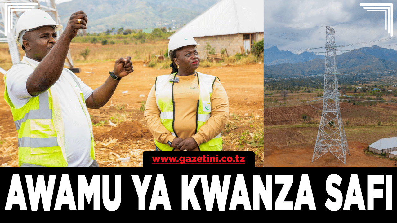 Awamu ya I uvutaji nyaya Chalinze-Dodoma yakamilika