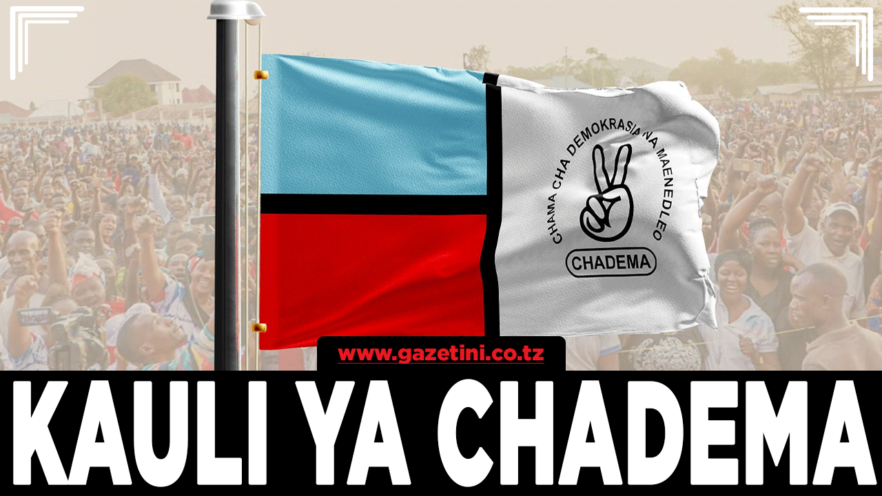 Chadema yakana kufanya mazugumzo na Serikali